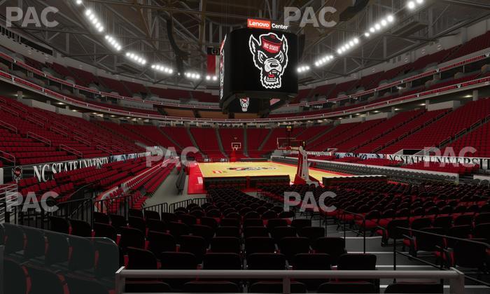 Lenovo Center - Section 113 Seat View