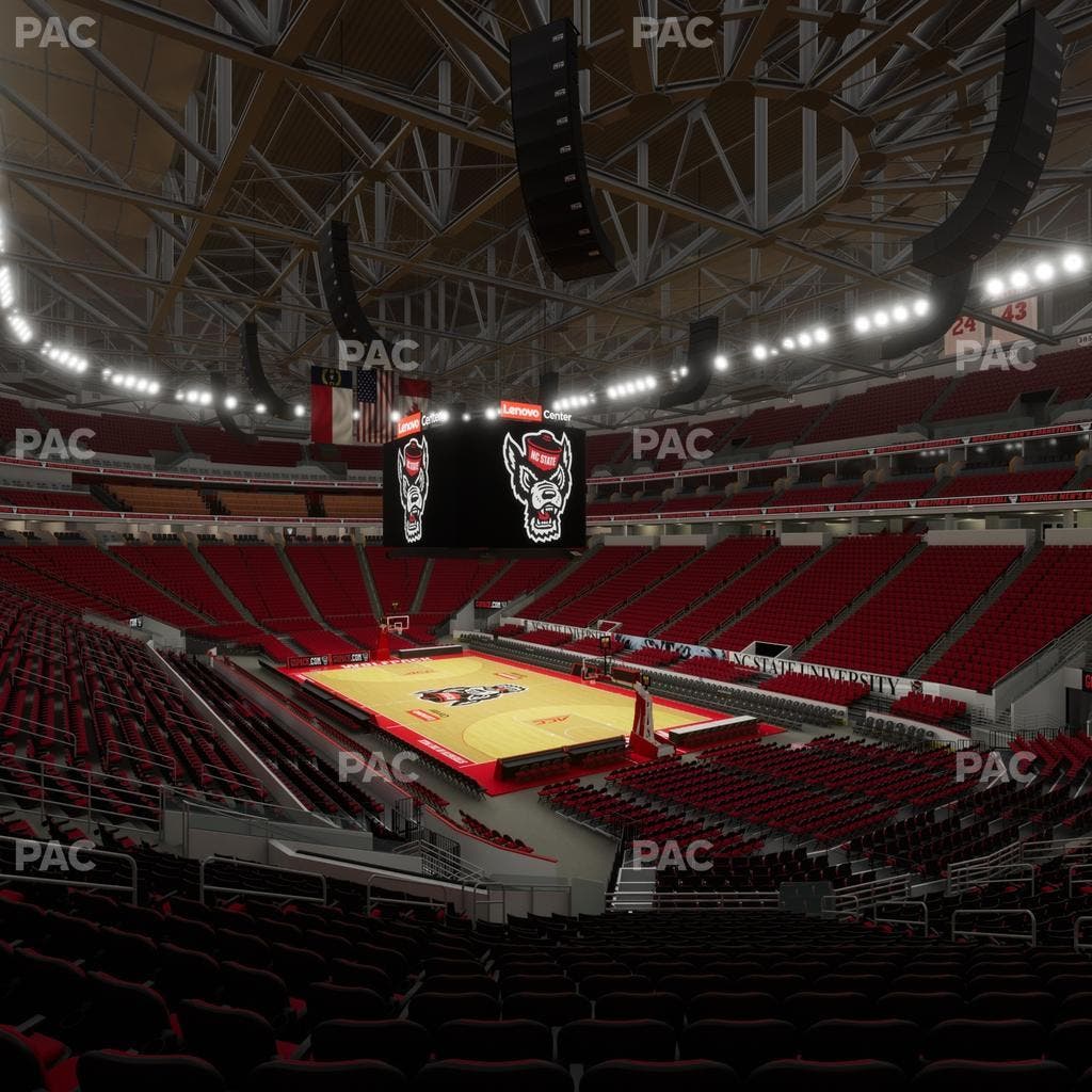 Lenovo Center - Section 114 Seat View
