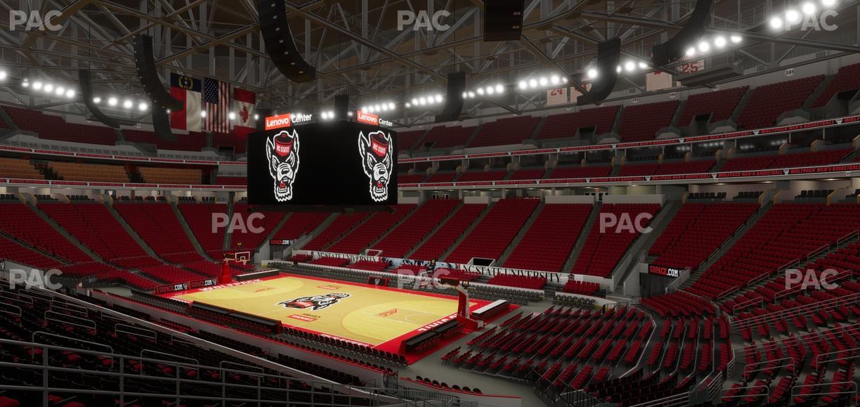 Lenovo Center - Section 115 Seat View