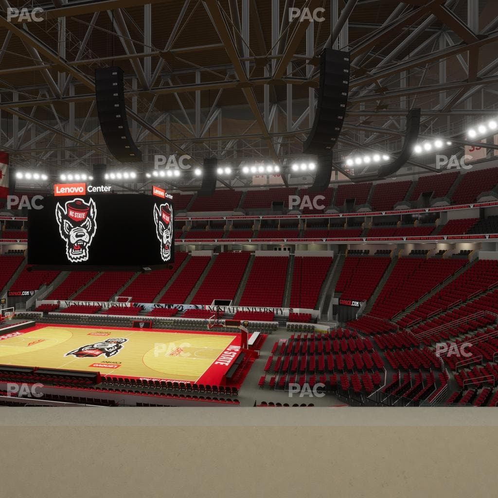 Lenovo Center - Section 116 Seat View