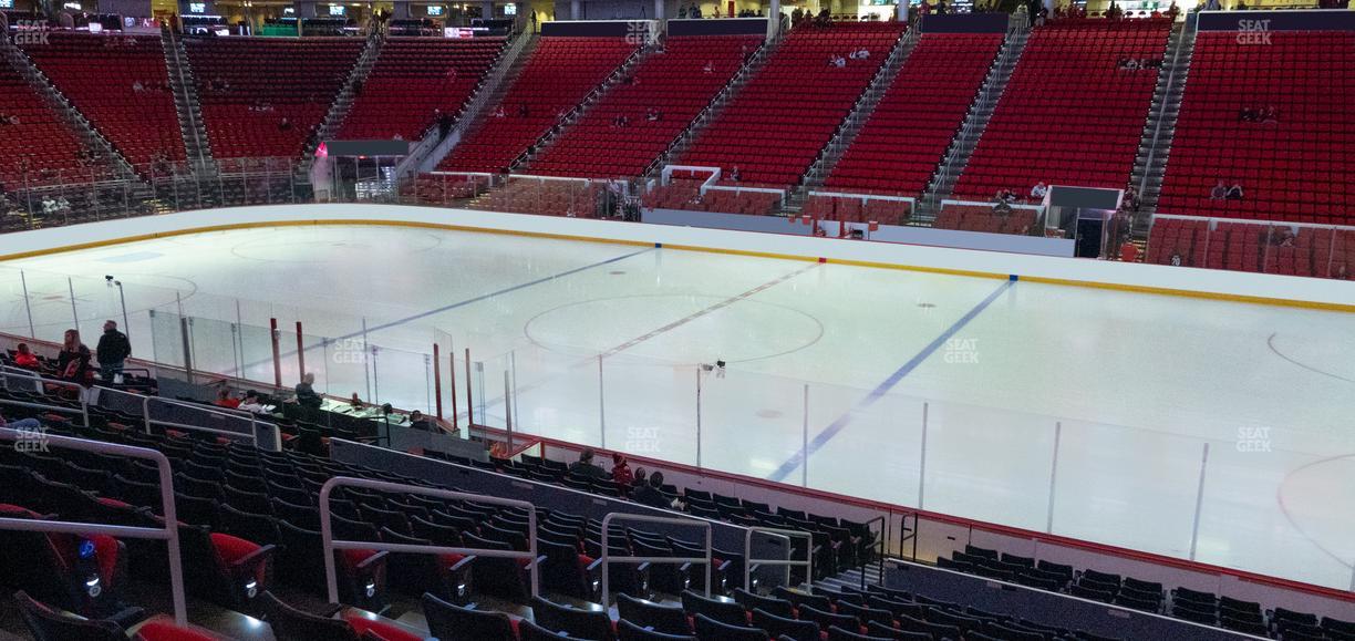 Lenovo Center - Section 117 Seat View