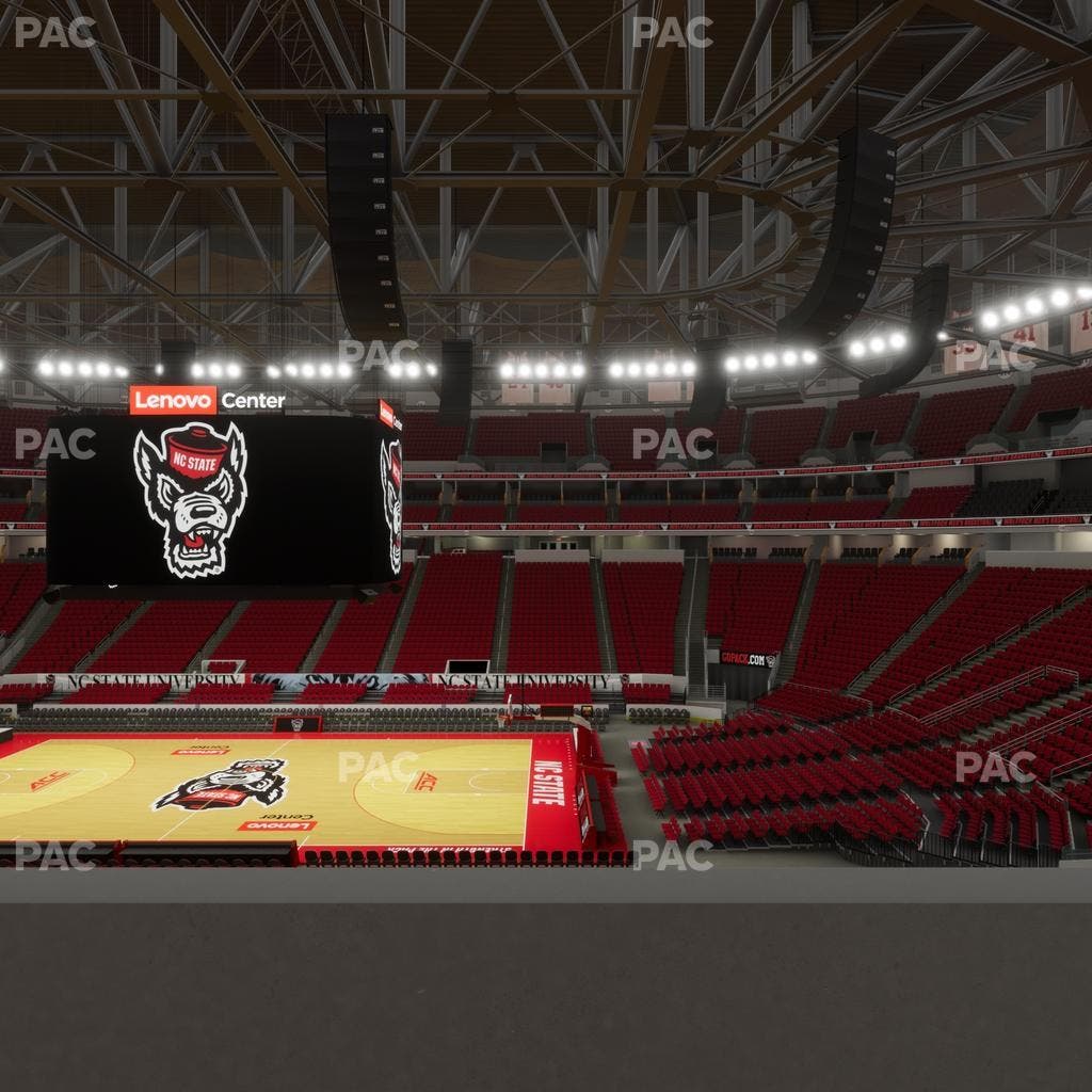 Lenovo Center - Section 117 Seat View