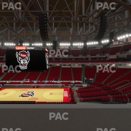 Lenovo Center - Section 117 Seat View