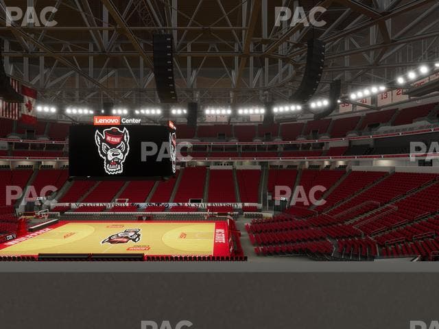 Lenovo Center - Section 117 Seat View