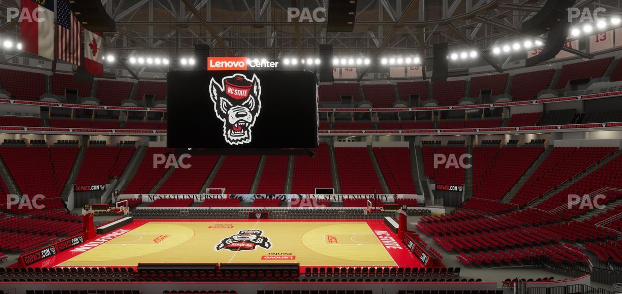 Lenovo Center - Section 118 Seat View