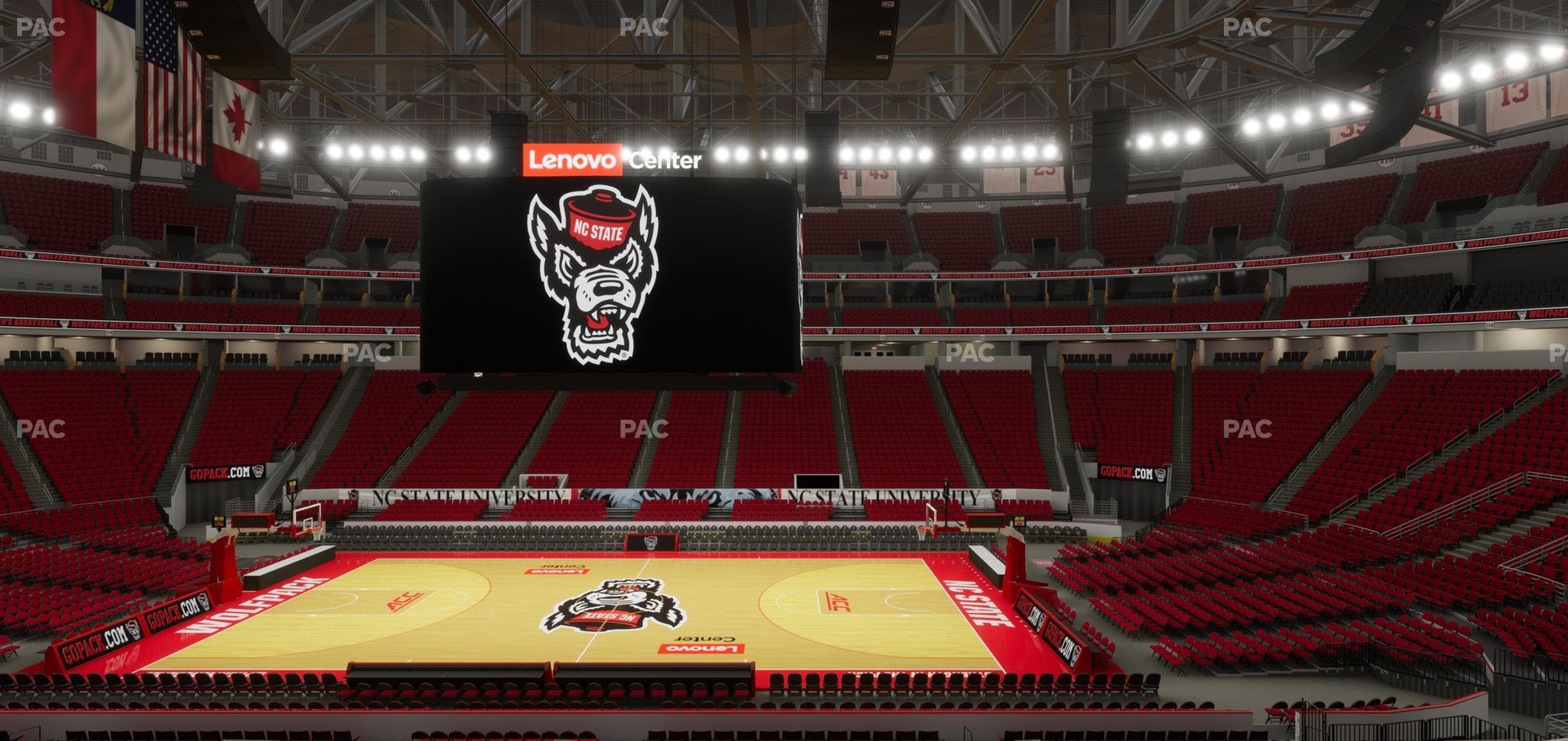 Lenovo Center - Section 118 Seat View