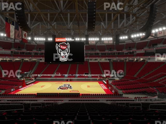 Lenovo Center - Section 118 Seat View