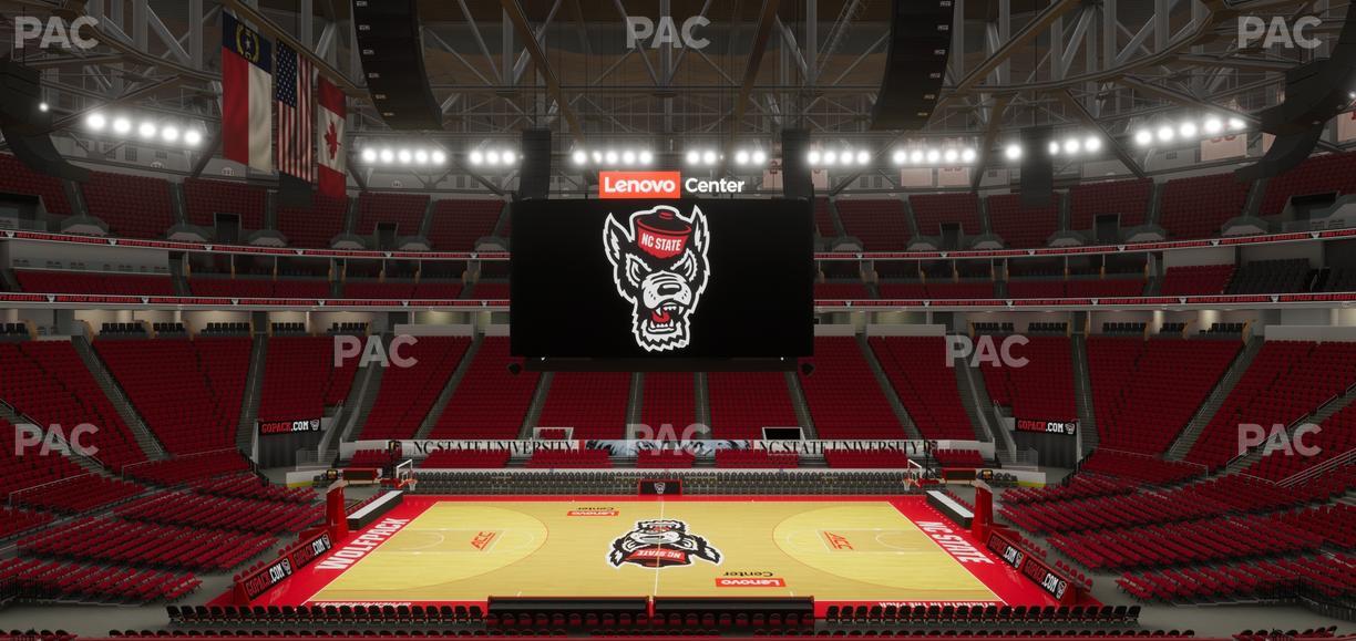 Lenovo Center - Section 119 Seat View