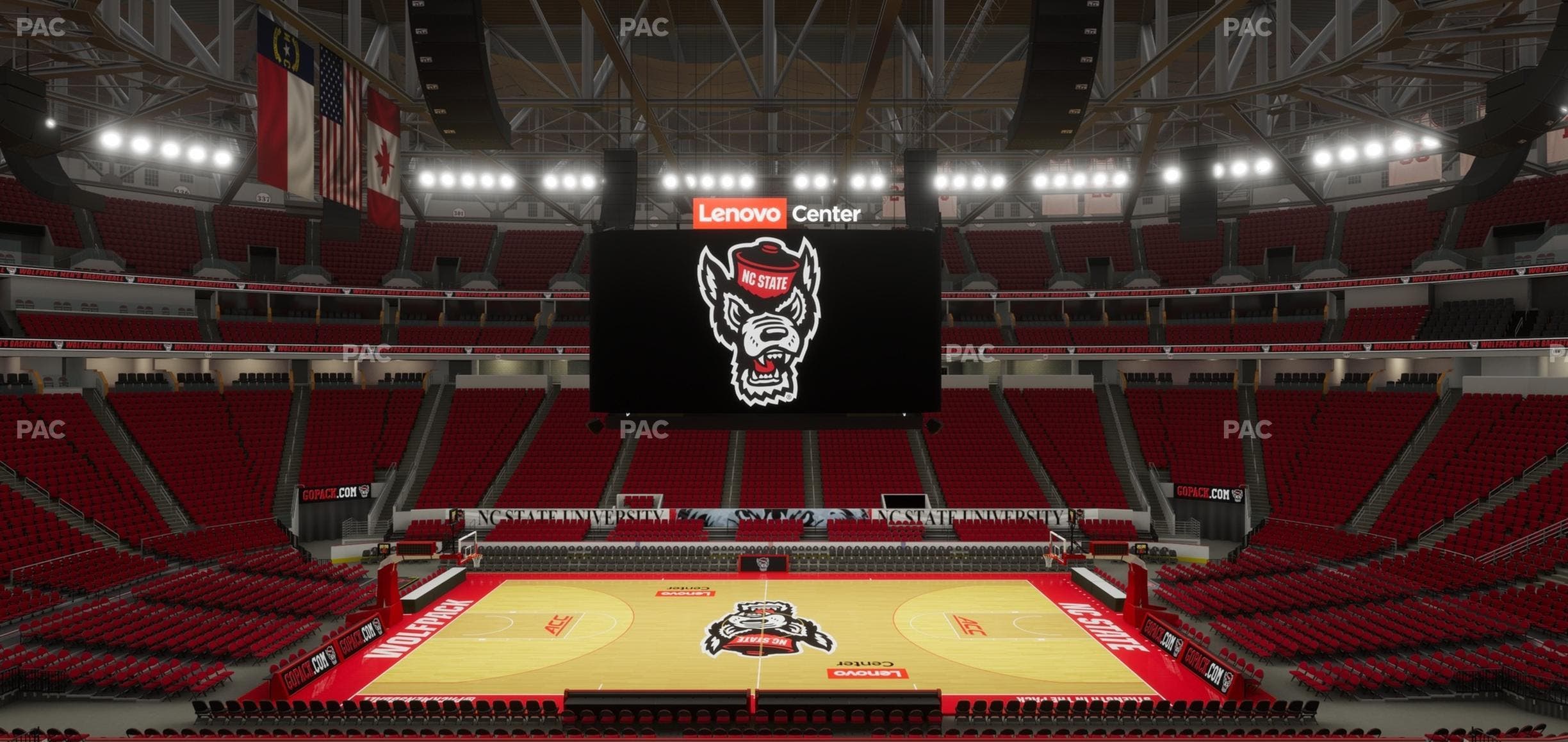 Lenovo Center - Section 119 Seat View