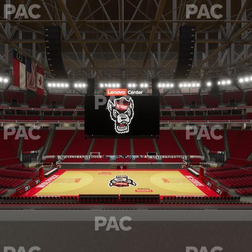 Lenovo Center - Section 119 Seat View