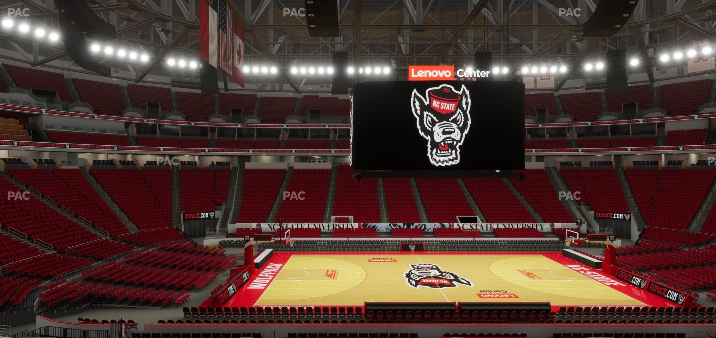 Lenovo Center - Section 120 Seat View