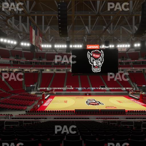 Lenovo Center - Section 120 Seat View