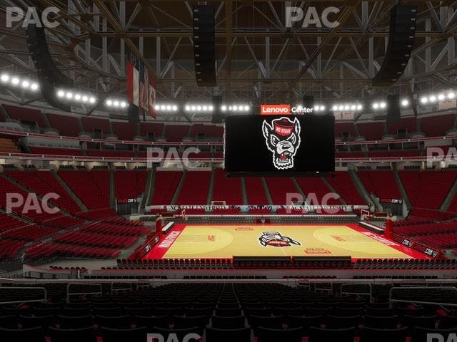 Lenovo Center - Section 120 Seat View