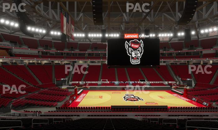 Lenovo Center - Section 120 Seat View