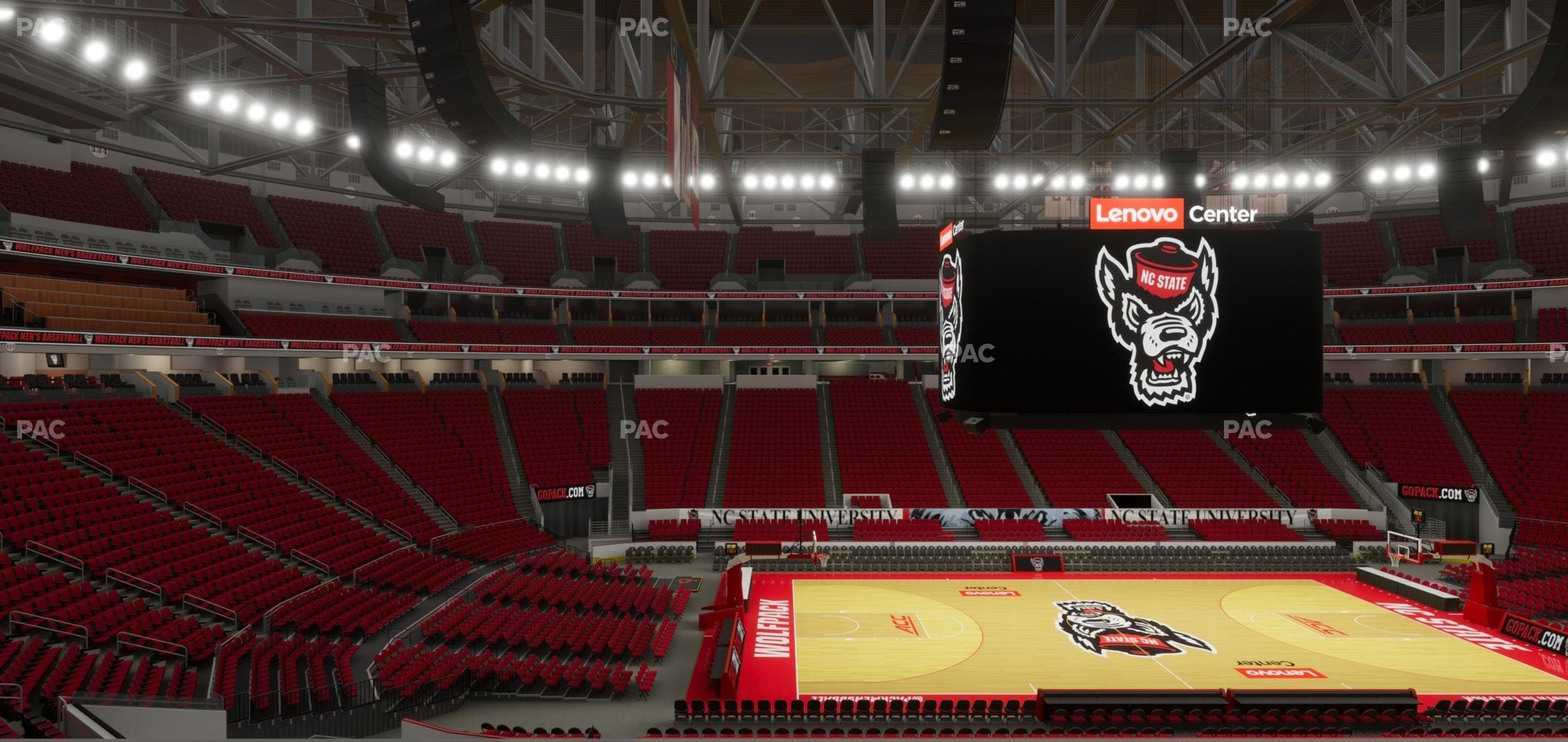 Lenovo Center - Section 121 Seat View