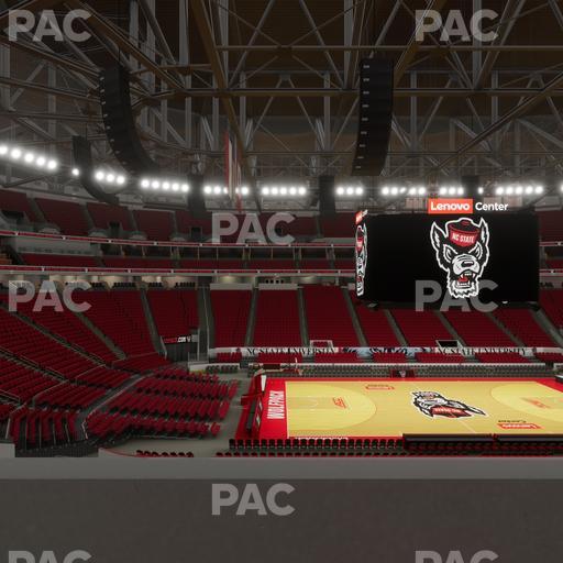 Lenovo Center - Section 121 Seat View