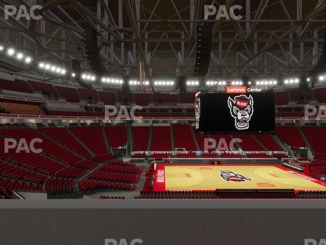 Lenovo Center - Section 121 Seat View
