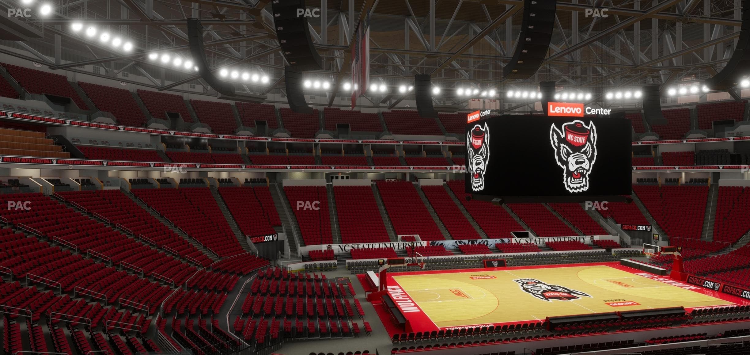 Lenovo Center - Section 122 Seat View
