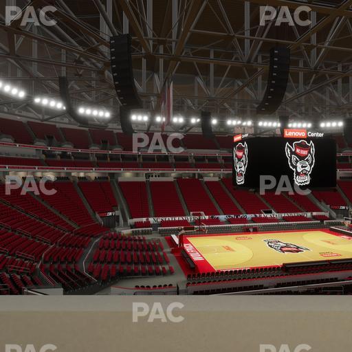 Lenovo Center - Section 122 Seat View