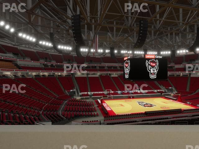 Lenovo Center - Section 122 Seat View
