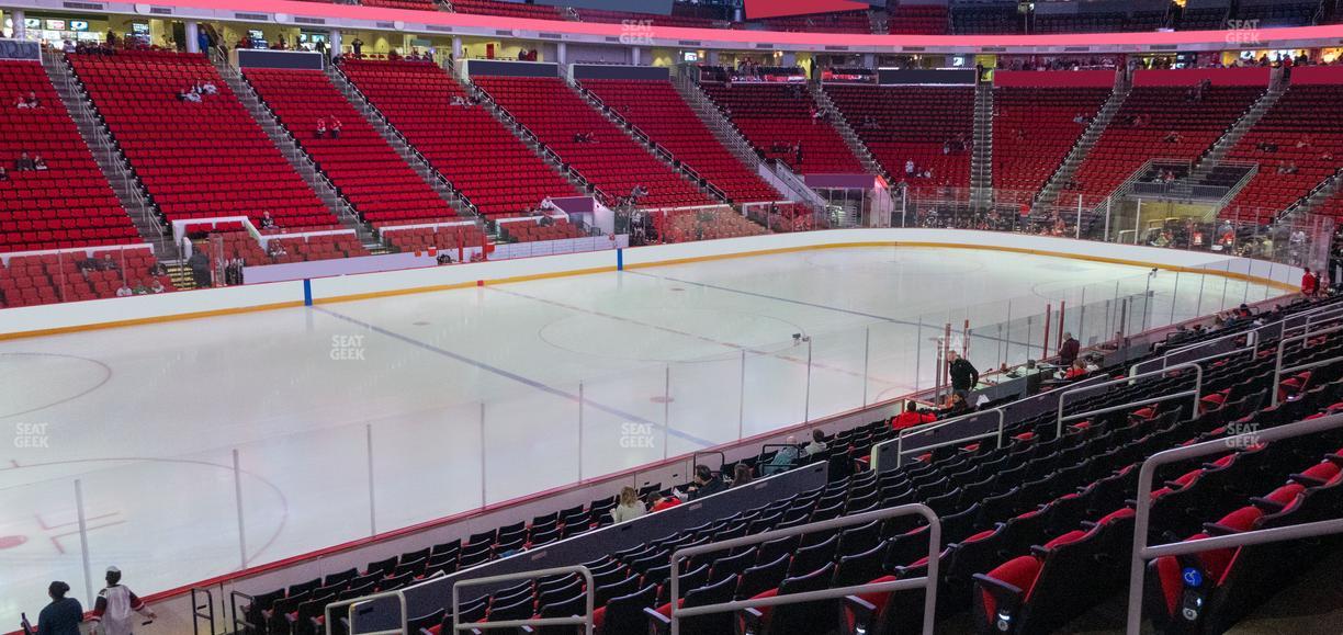 Lenovo Center - Section 122 Seat View