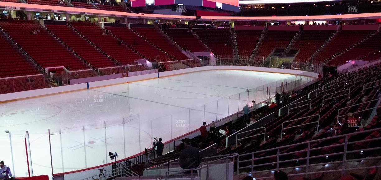 Lenovo Center - Section 123 Seat View