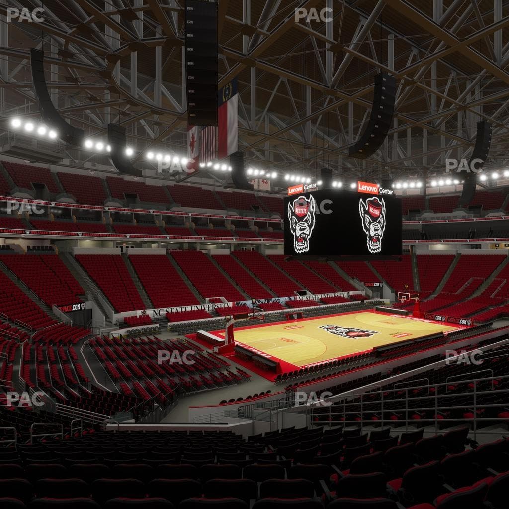 Lenovo Center - Section 123 Seat View