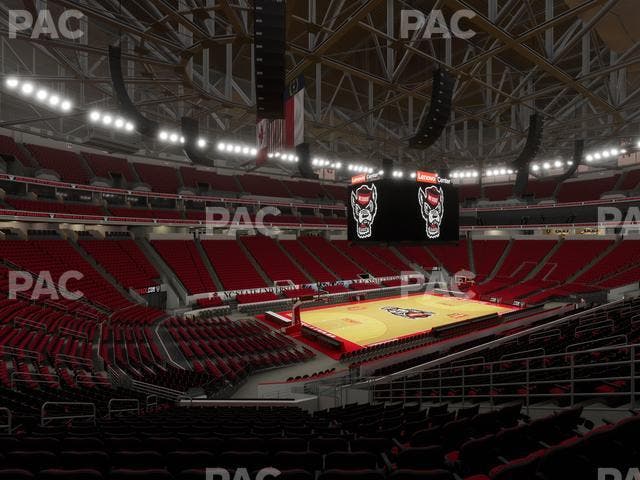 Lenovo Center - Section 123 Seat View