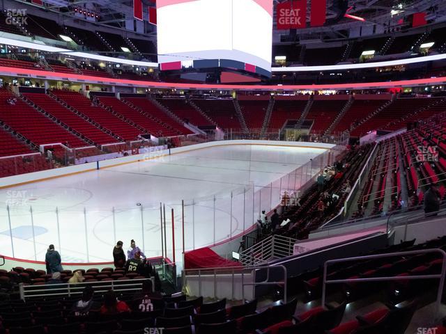 Lenovo Center - Section 124 Seat View