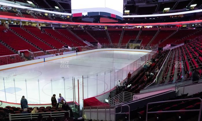 Lenovo Center - Section 124 Seat View