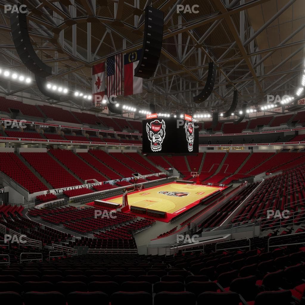 Lenovo Center - Section 124 Seat View