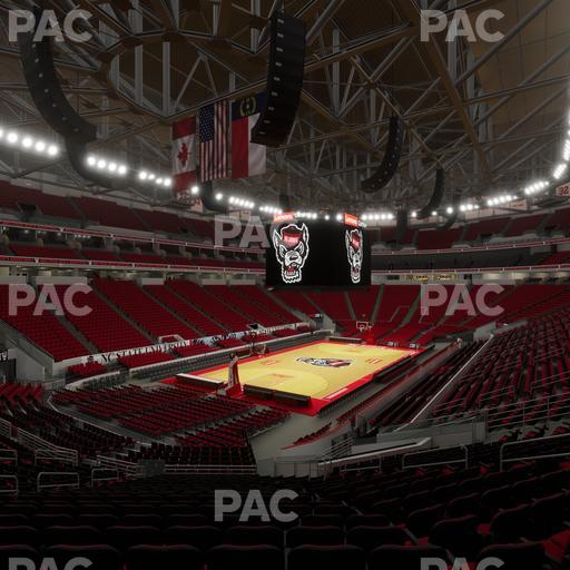 Lenovo Center - Section 124 Seat View