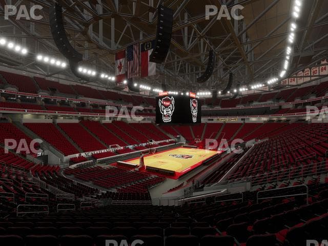 Lenovo Center - Section 124 Seat View