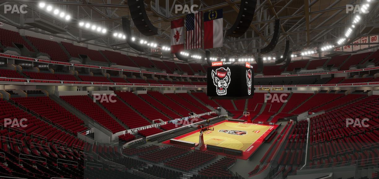 Lenovo Center - Section 125 Seat View