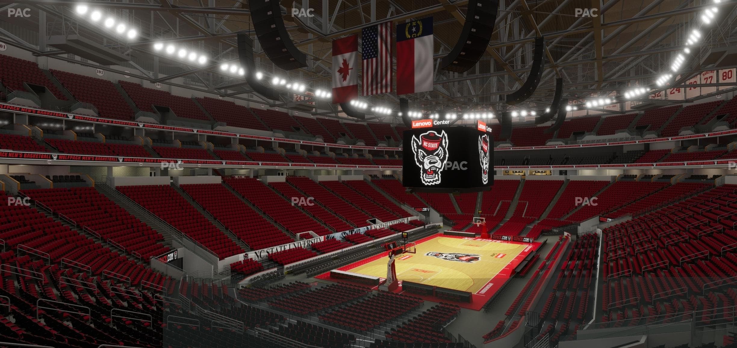 Lenovo Center - Section 125 Seat View