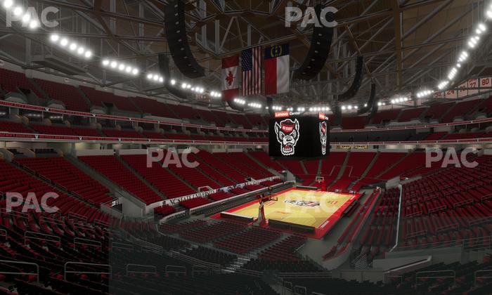 Lenovo Center - Section 125 Seat View