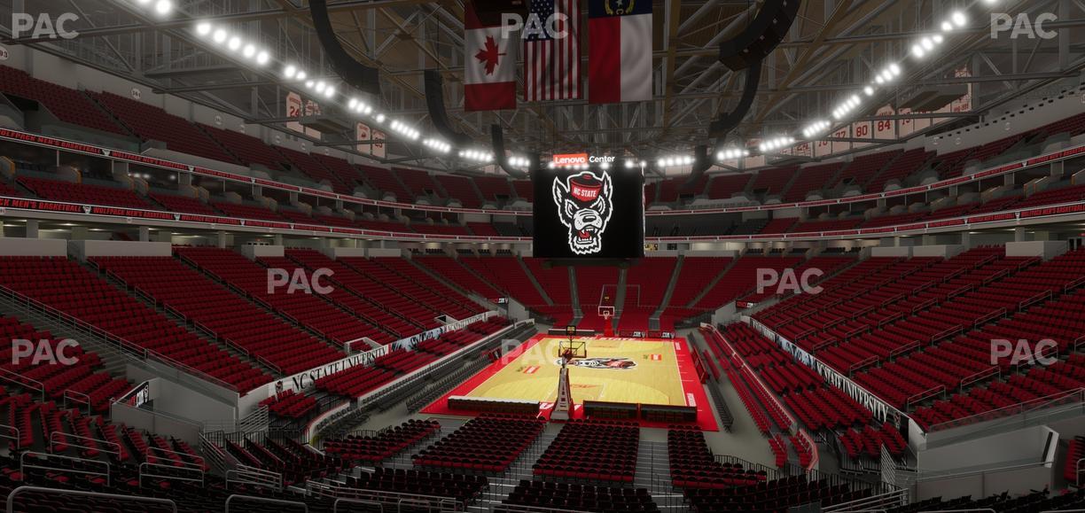 Lenovo Center - Section 126 Seat View