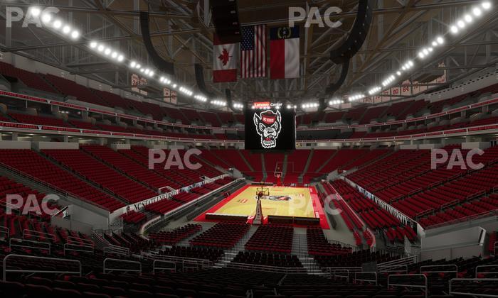 Lenovo Center - Section 126 Seat View