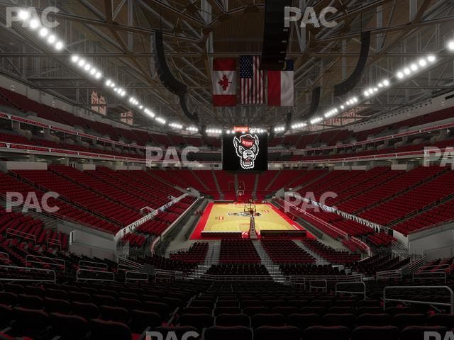 Lenovo Center - Section 127 Seat View