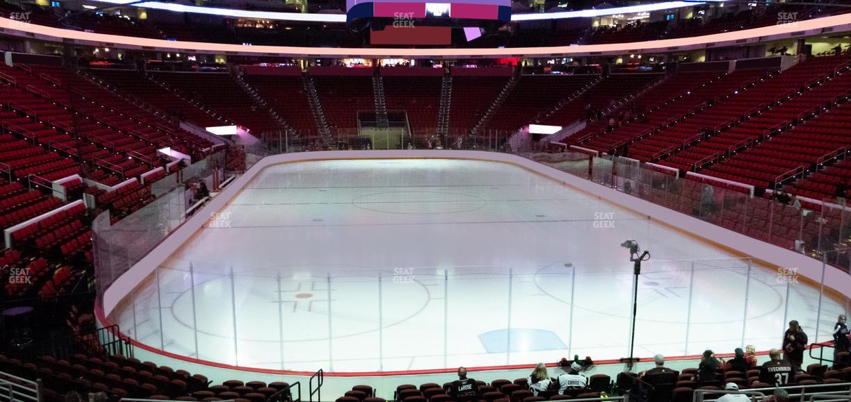Lenovo Center - Section 127 Seat View