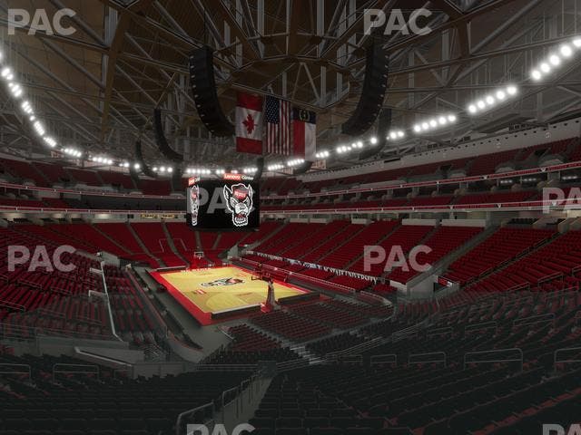 Lenovo Center - Section 128 Seat View
