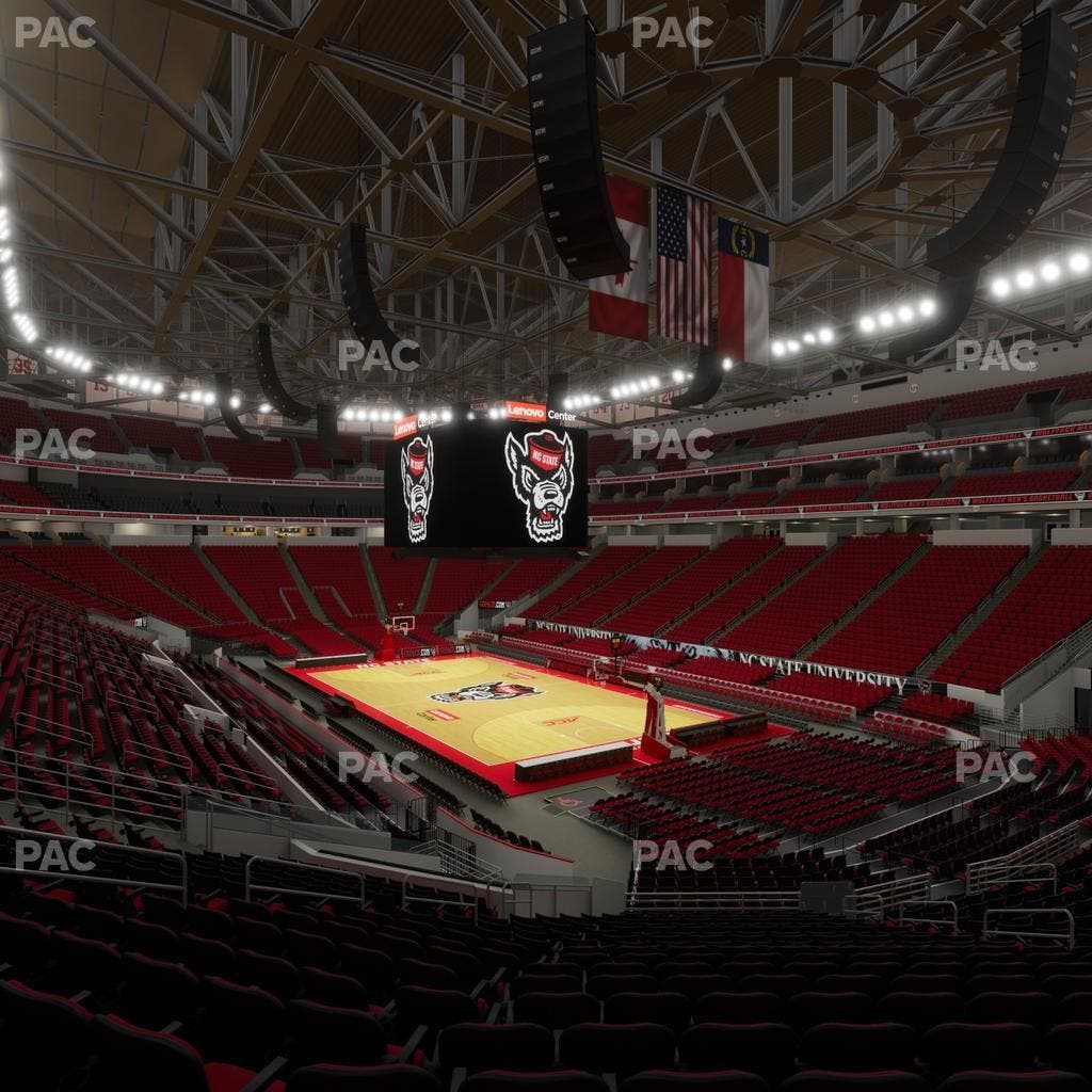 Lenovo Center - Section 129 Seat View