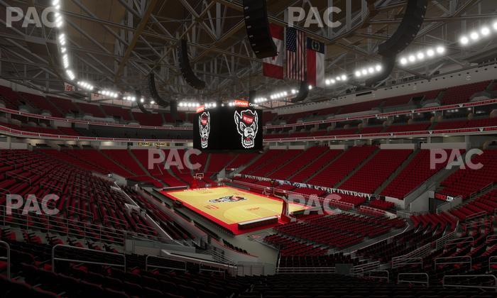 Lenovo Center - Section 129 Seat View