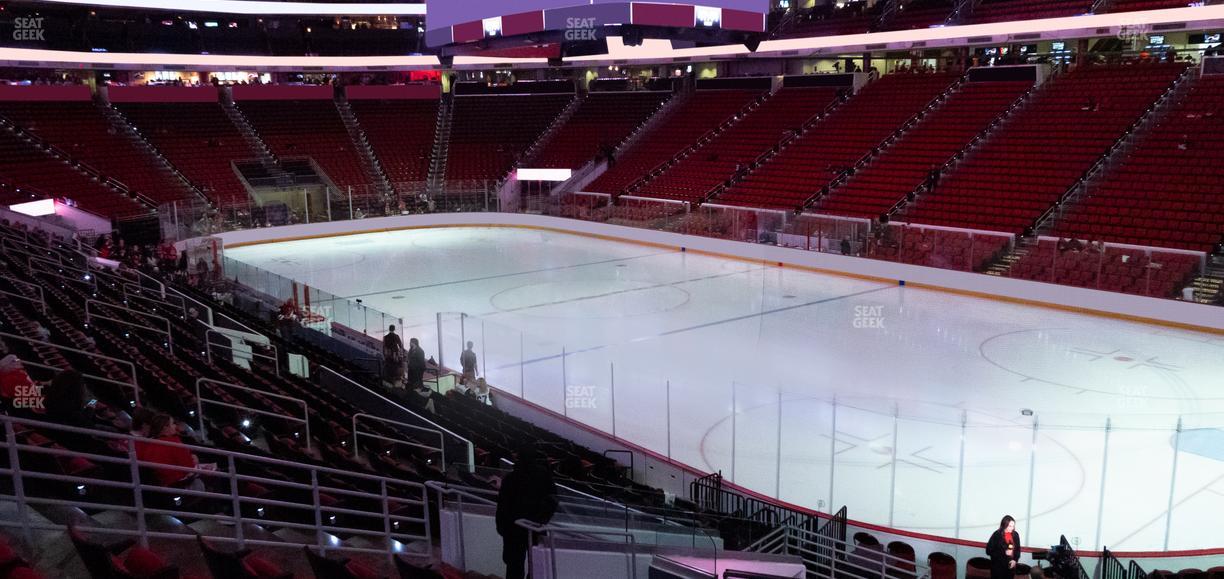 Lenovo Center - Section 130 Seat View