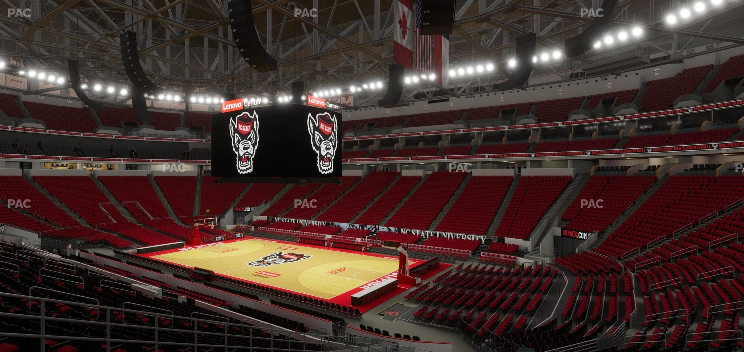 Lenovo Center - Section 130 Seat View