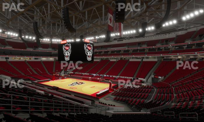 Lenovo Center - Section 130 Seat View