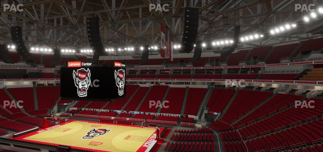 Lenovo Center - Section 201 Seat View