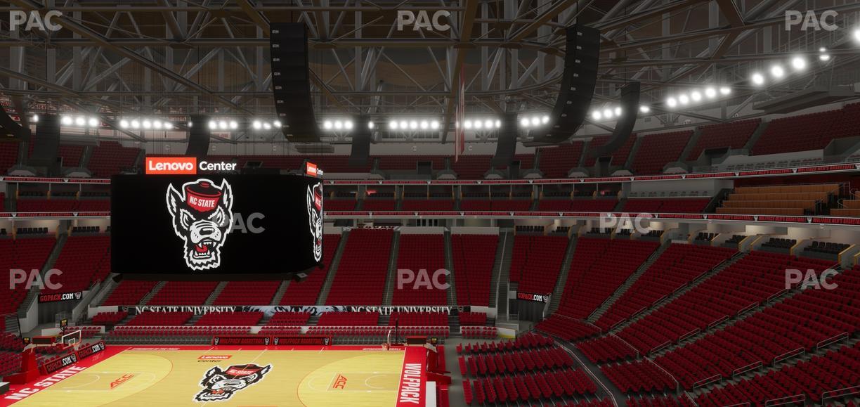 Lenovo Center - Section 202 Seat View
