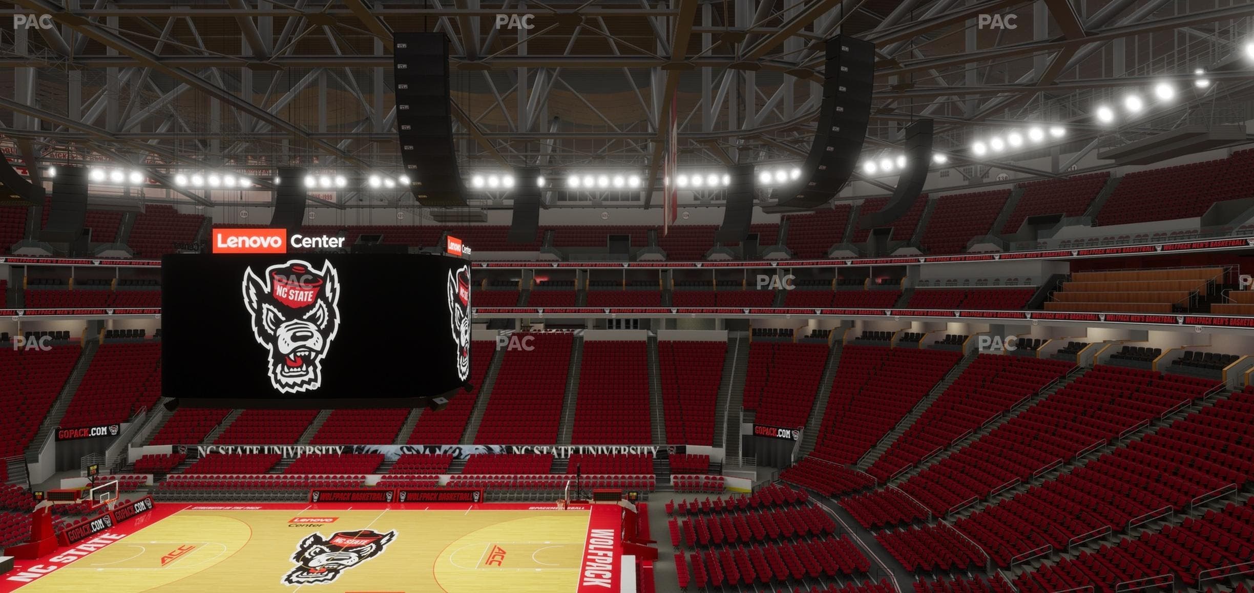 Lenovo Center - Section 202 Seat View