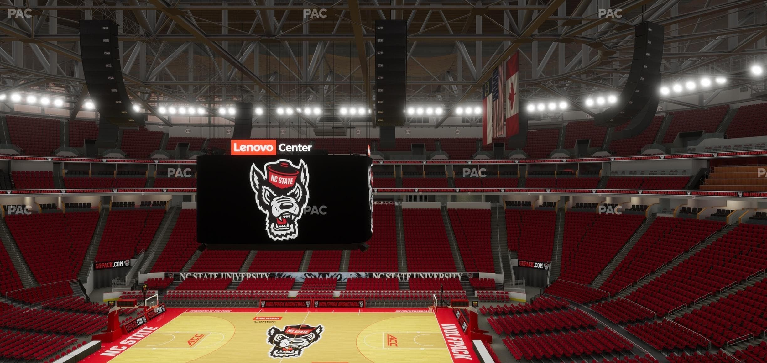 Lenovo Center - Section 203 Seat View